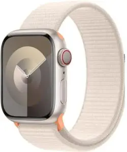 Apple watch with nylon band