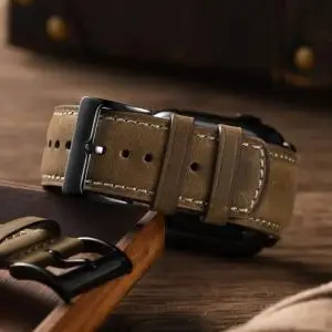 Apple watch leather band